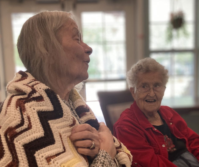 warm in blanket embrace