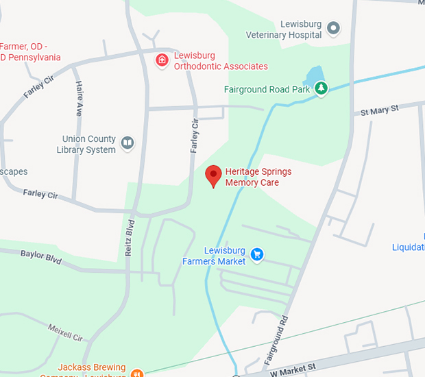 heritage map lewisburg