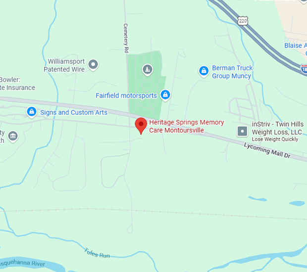 heritage map montoursville